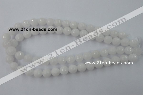 CCN751 15.5 inches 4mm faceted round candy jade beads wholesale