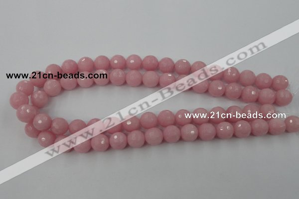 CCN752 15.5 inches 4mm faceted round candy jade beads wholesale