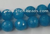 CCN764 15.5 inches 4mm faceted round candy jade beads wholesale