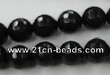 CCN783 15.5 inches 6mm faceted round candy jade beads wholesale