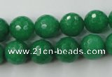 CCN797 15.5 inches 8mm faceted round candy jade beads wholesale