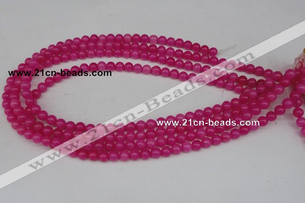 CCN82 15.5 inches 6mm round candy jade beads wholesale