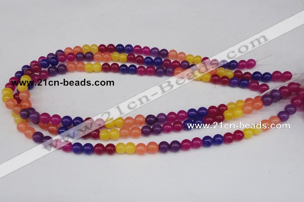 CCN84 15.5 inches 6mm round candy jade beads wholesale