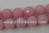 CCN854 15.5 inches 16mm faceted round candy jade beads