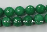 CCN865 15.5 inches 16mm faceted round candy jade beads
