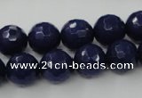 CCN867 15.5 inches 16mm faceted round candy jade beads
