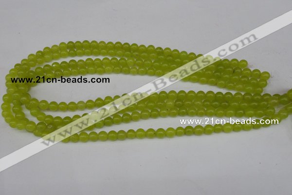 CCN87 15.5 inches 6mm round candy jade beads wholesale