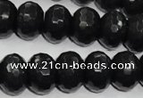 CCN941 15.5 inches 12*16mm faceted rondelle candy jade beads