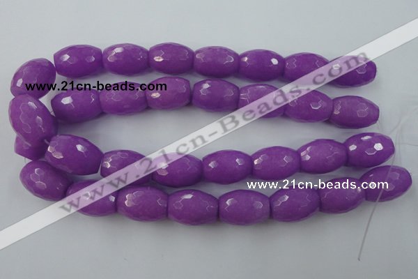 CCN961 15.5 inches 18*25mm faceted drum candy jade beads