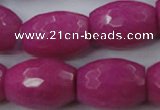 CCN962 15.5 inches 18*25mm faceted drum candy jade beads