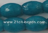 CCN968 15.5 inches 18*25mm faceted drum candy jade beads