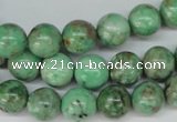 CCO103 15.5 inches 10mm round dyed natural chrysotine beads