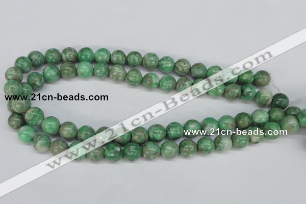 CCO104 15.5 inches 12mm round dyed natural chrysotine beads