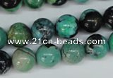 CCO144 15.5 inches 12mm round dyed natural chrysotine beads