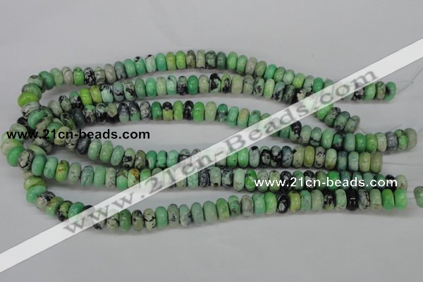 CCO15 15.5 inches 6*10mm rondelle natural chrysotine beads