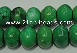 CCO315 15.5 inches 13*18mm rondelle dyed chrysotine beads wholesale