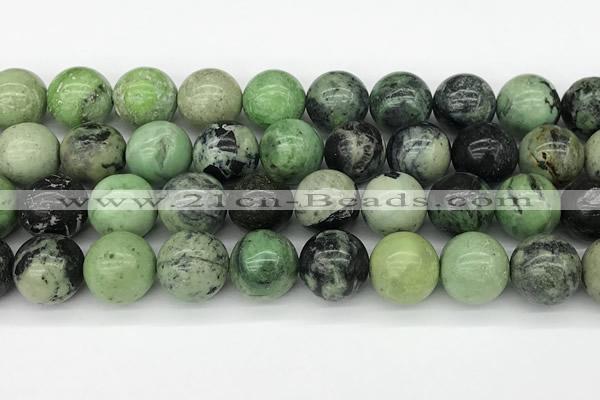 CCO383 15 inches 12mm round chrysotine gemstone beads