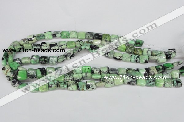 CCO40 15.5 inches 10*10mm square natural chrysotine beads