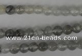 CCQ301 15.5 inches 6mm round cloudy quartz beads wholesale