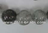 CCQ306 15.5 inches 16mm round cloudy quartz beads wholesale