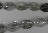 CCQ400 15.5 inches 10*15mm marquise cloudy quartz beads wholesale