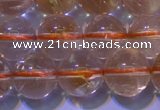 CCR200 15.5 inches 10mm round natural citrine gemstone beads