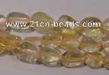 CCR217 15.5 inches 9*12mm nuggets natural citrine gemstone beads