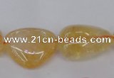 CCR350 15.5 inches 13*18mm - 20*25mm freeform natural citrine beads