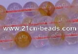 CCR362 15.5 inches 8mm round citrine beads wholesale