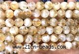 CCR434 15 inches 10mm round citrine beads wholesale
