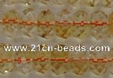 CCR52 15.5 inches 5*8mm faceted rondelle natural citrine beads