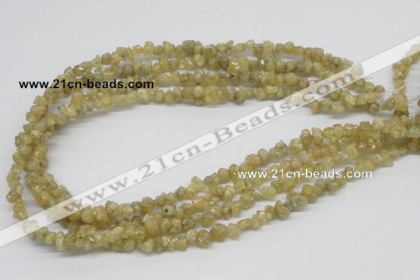 CCR84 15.5 inches 7mm chip citrine gemstone beads wholesale