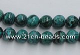 CCS203 15.5 inches 8mm round natural Chinese chrysocolla beads