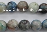 CCS21 15.5 inches 12mm round natural chrysocolla gemstone beads