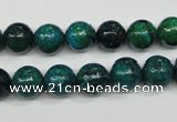 CCS403 15.5 inches 10mm round dyed chrysocolla gemstone beads