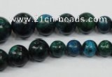 CCS410 15.5 inches 6mm - 14mm round dyed chrysocolla gemstone beads