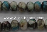 CCS43 15.5 inches 5*8mm rondelle natural chrysocolla gemstone beads