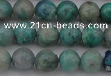 CCS512 15.5 inches 8mm round natural chrysocolla gemstone beads