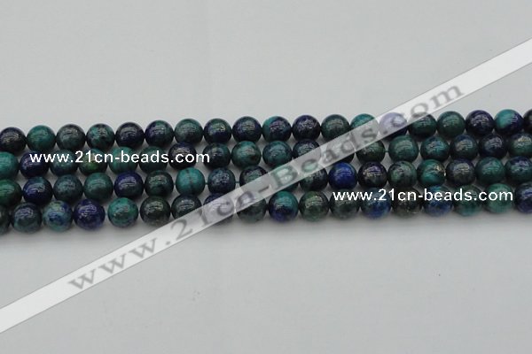 CCS523 15.5 inches 10mm round dyed chrysocolla gemstone beads