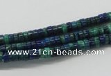 CCS54 16 inches 2*7mm heishi dyed chrysocolla gemstone beads