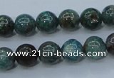 CCS752 15 inches 8mm round chrysocolla gemstone beads wholesale