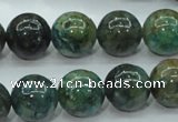 CCS754 15 inches 12mm round chrysocolla gemstone beads wholesale