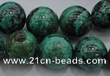 CCS803 15.5 inches 10mm round natural Chinese chrysocolla beads