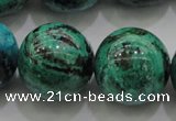 CCS807 15.5 inches 18mm round natural Chinese chrysocolla beads