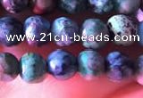 CCS852 15.5 inches 8mm round natural chrysocolla beads wholesale