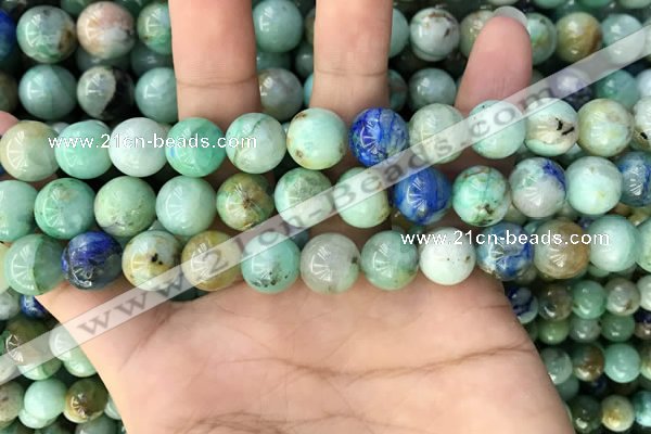 CCS868 15.5 inches 12mm round chrysocolla gemstone beads