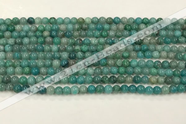 CCS871 15.5 inches 3mm round natural chrysocolla gemstone beads