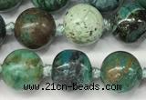 CCS901 15.5 inches 8mm round natural chrysocolla gemstone beads