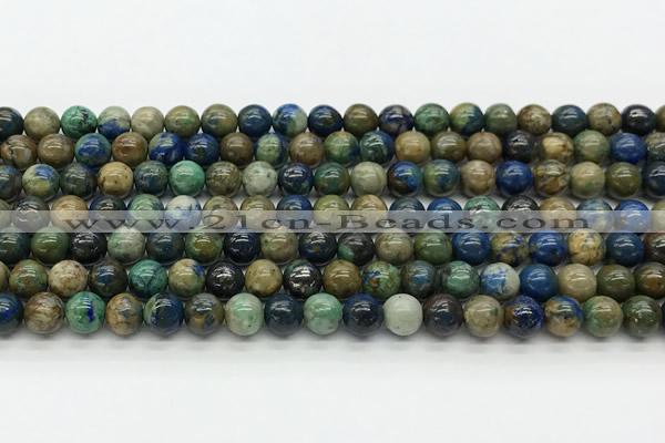 CCS908 15 inches 6mm round chrysocolla gemstone beads