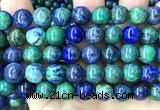 CCS968 15 inches 10mm round chrysocolla gemstone beads